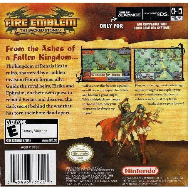 GBA - Fire Emblem the Sacred Stones (Cartridge Only)