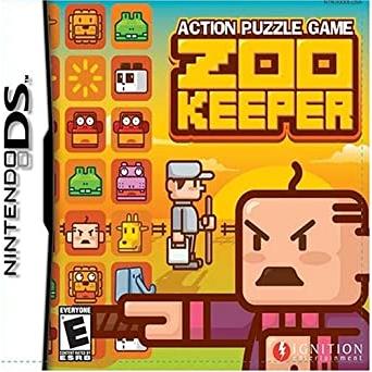 DS - Action Puzzle Game Zoo Keeper (In Case)