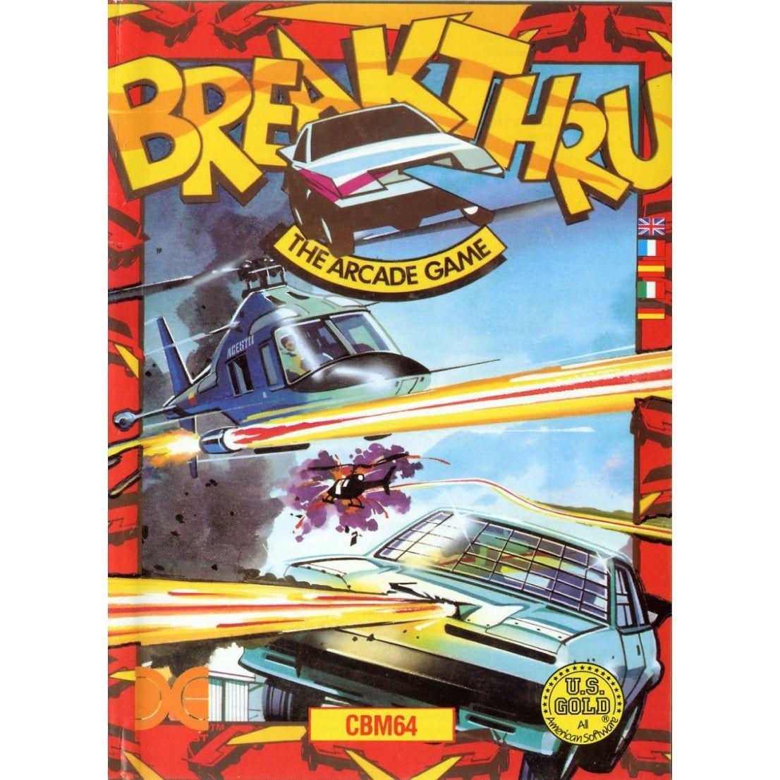 C64 - Breakthru (complet dans la boîte) (avec cassette)