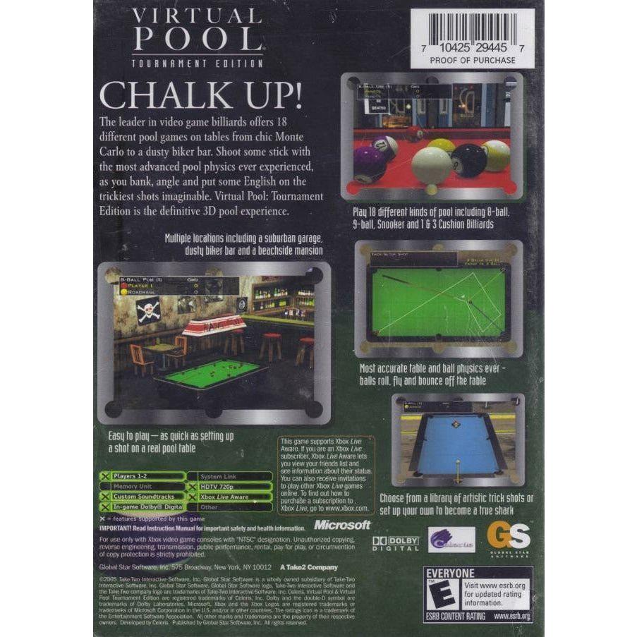 XBOX - Virtual Pool Tournament Edition