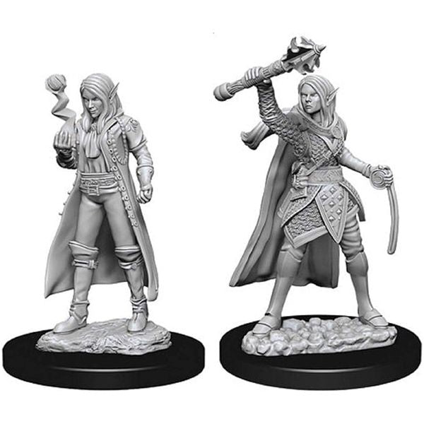 D&amp;D - Minis - Nolzurs Marvelous Miniatures - Elfe Femme Clerc