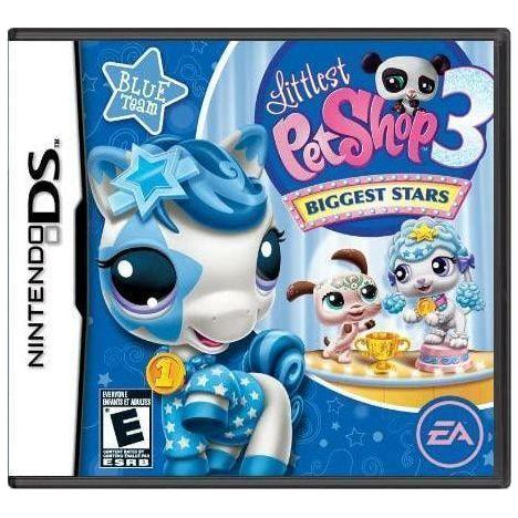 DS - Littlest Pet Shop 3 plus grandes étoiles - Équipe bleue