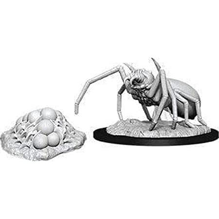 D&amp;D - Minis - Nolzurs Marvelous Miniatures - Araignée géante et pochette à œufs