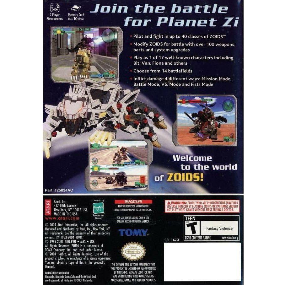 GameCube - Zoids Battle Legends