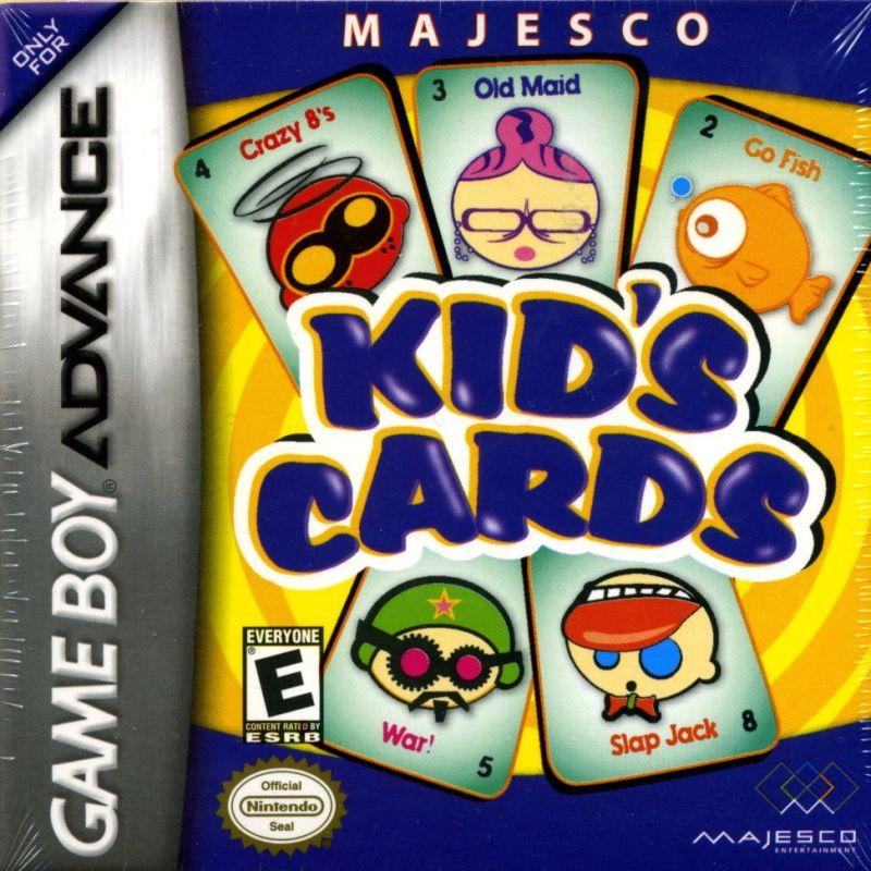 GBA - Cartes pour enfants Majesco (cartouche uniquement)