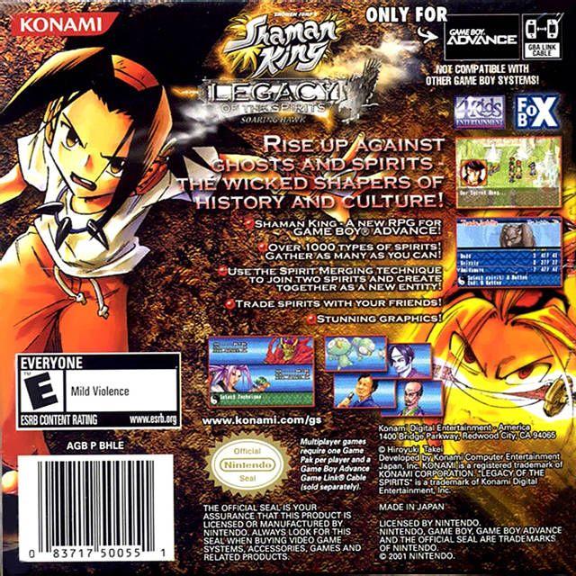 GBA - Shaman King Legacy of the Spirits Soaring Hawk (Cartridge Only)