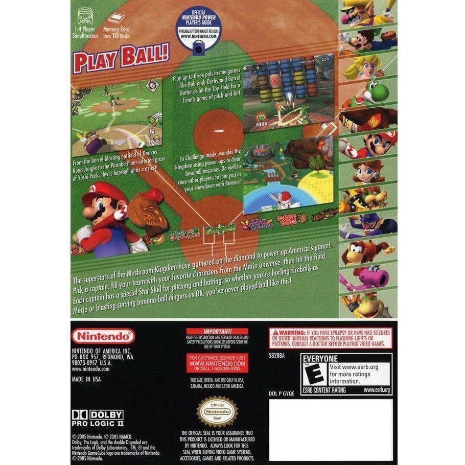 GameCube - Mario Superstar Baseball