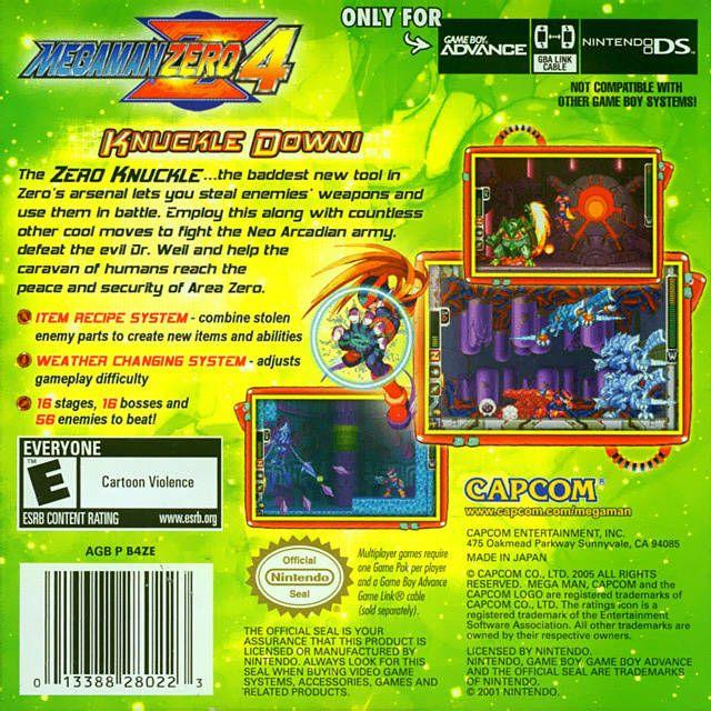 GBA - Mega Man Zero 4 (Cartridge Only)