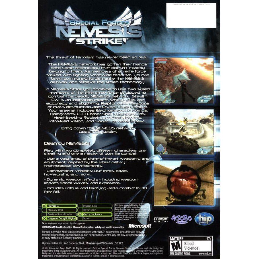 XBOX - Special Forces Nemesis Strike