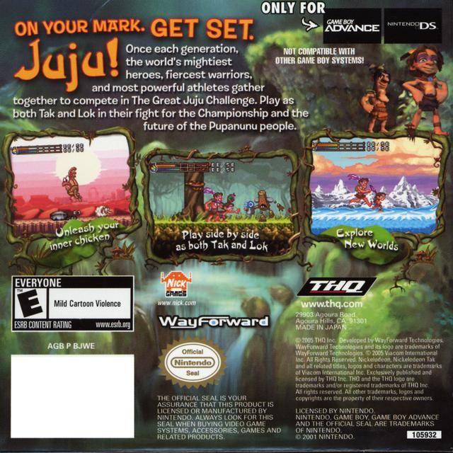 GBA - Tak The Great Juju Challenge (Cartridge Only)