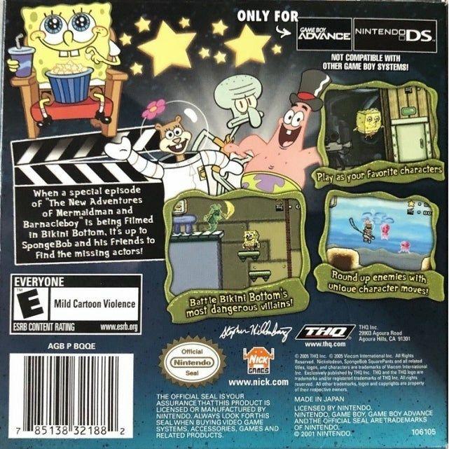 GBA - SpongeBob SquarePants Lights, Camera, Pants! (Cartridge Only)