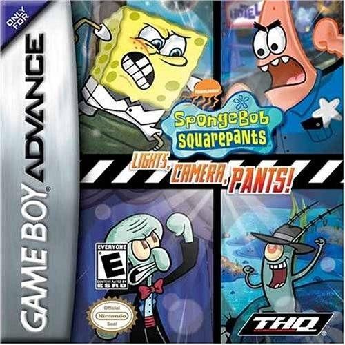 GBA - SpongeBob SquarePants Lights, Camera, Pants! (Cartridge Only)