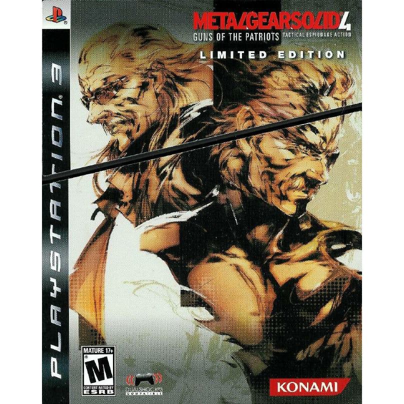 PS3 - Metal Gear Solid 4 Guns of the Patriots Limited Edition