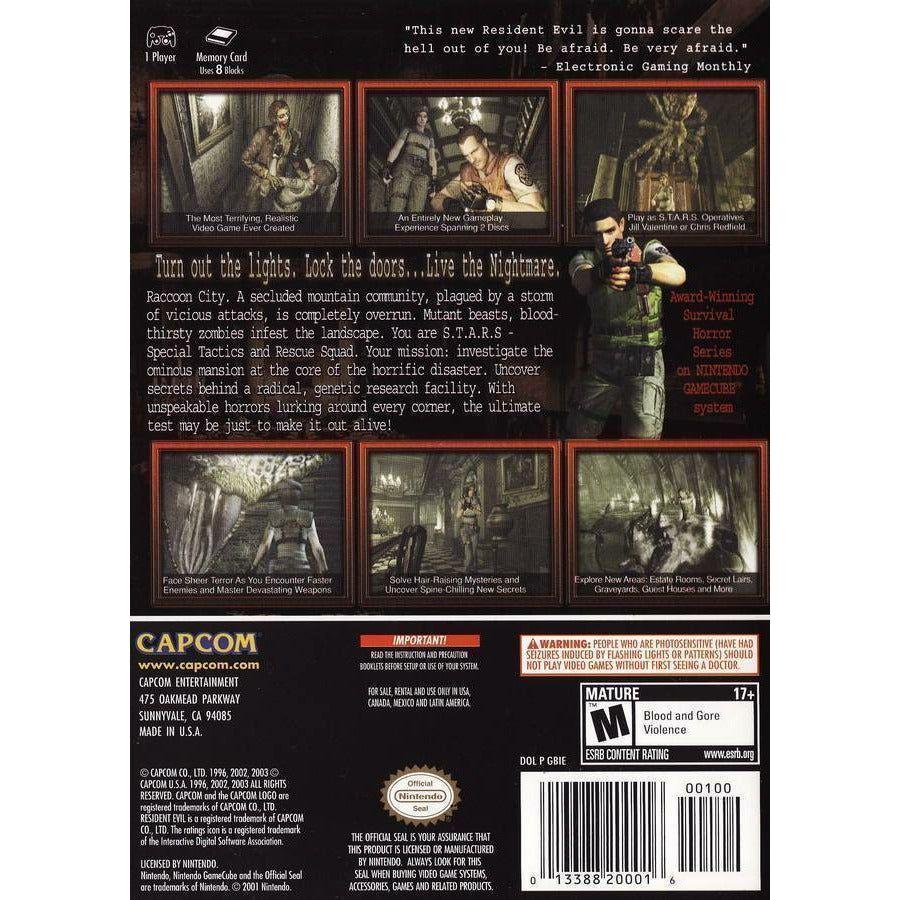 GameCube - Resident Evil