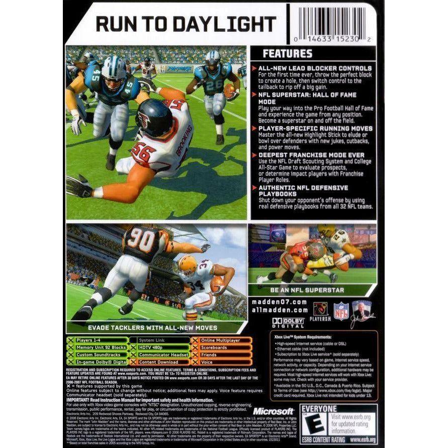 Xbox-Madden NFL 07