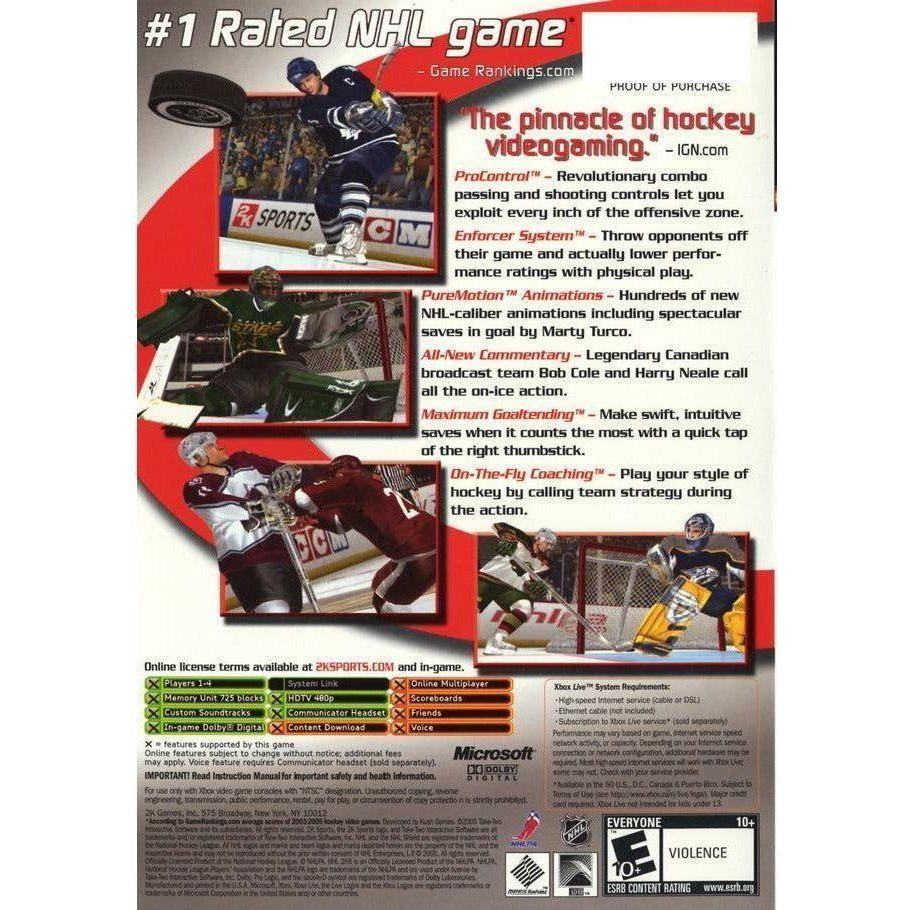 XBOX - NHL 2K6