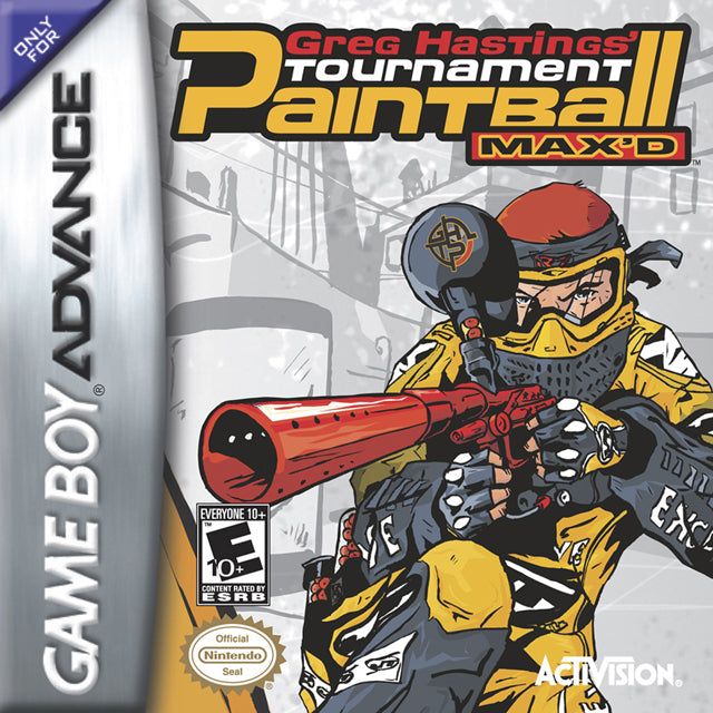 GBA - Greg Hastings Tournament Paintball Max'd (cartouche uniquement)