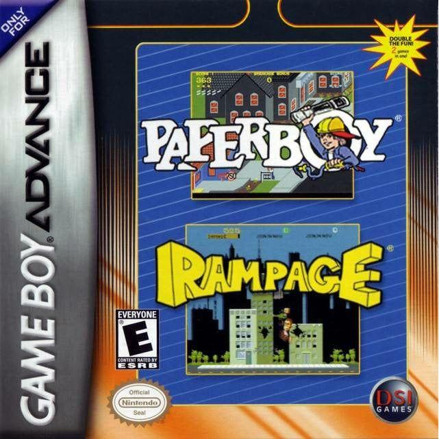 GBA - Paperboy / Rampage (cartouche uniquement)