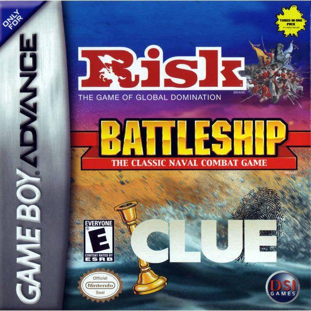 GBA - Risk / Battleship / Clue (Cartridge Only)