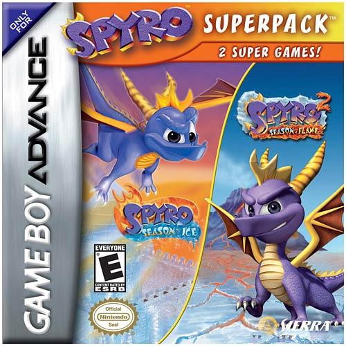 GBA - Spyro Superpack Season of Ice & Season of Flame (Cartridge Only)