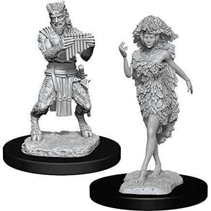 D&amp;D - Minis - Nolzurs Marvelous Miniatures - Satyre &amp; Dryade