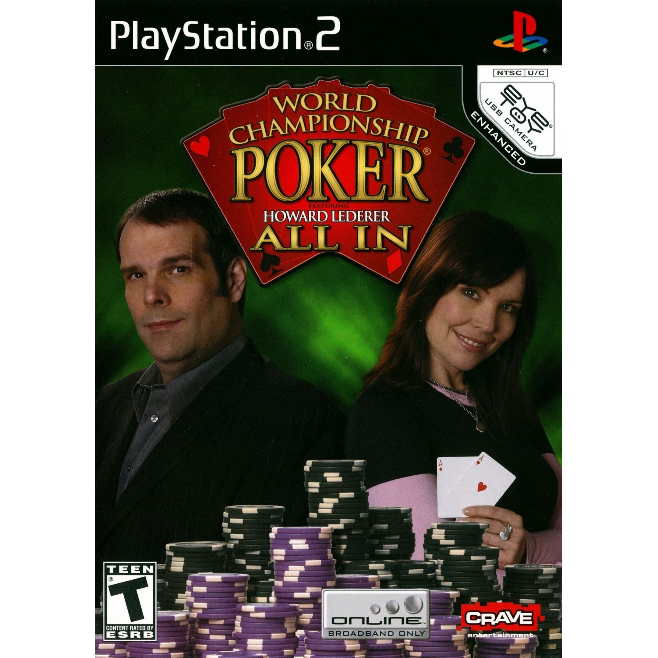 PS2 - Championnat du monde de poker avec Howard Lederer All-In