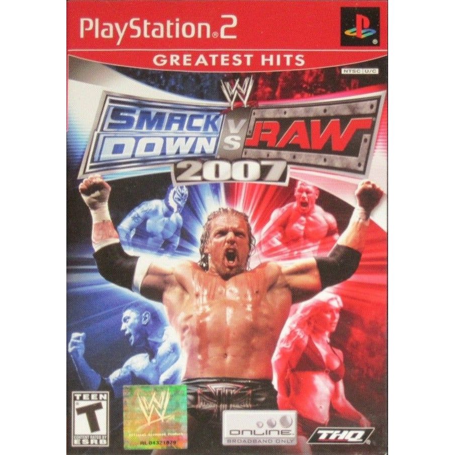 PS2 - WWE Smackdown contre Raw 2007