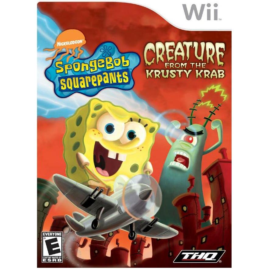 Wii - SpongeBob SquarePants Creature From the Krusty Krab