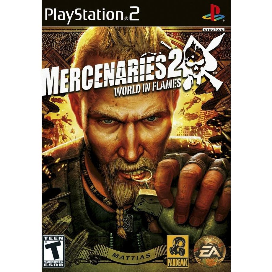 PS2 - Mercenaires 2 Monde en Flammes