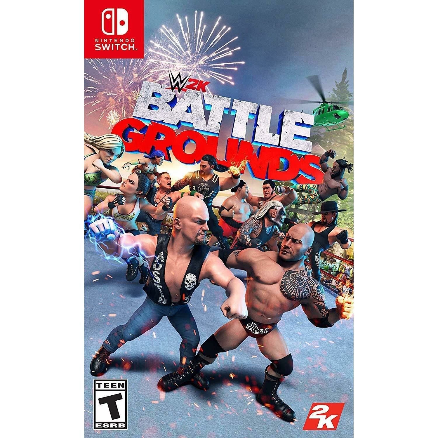 Switch - Champs de bataille WWE 2K (au cas où)