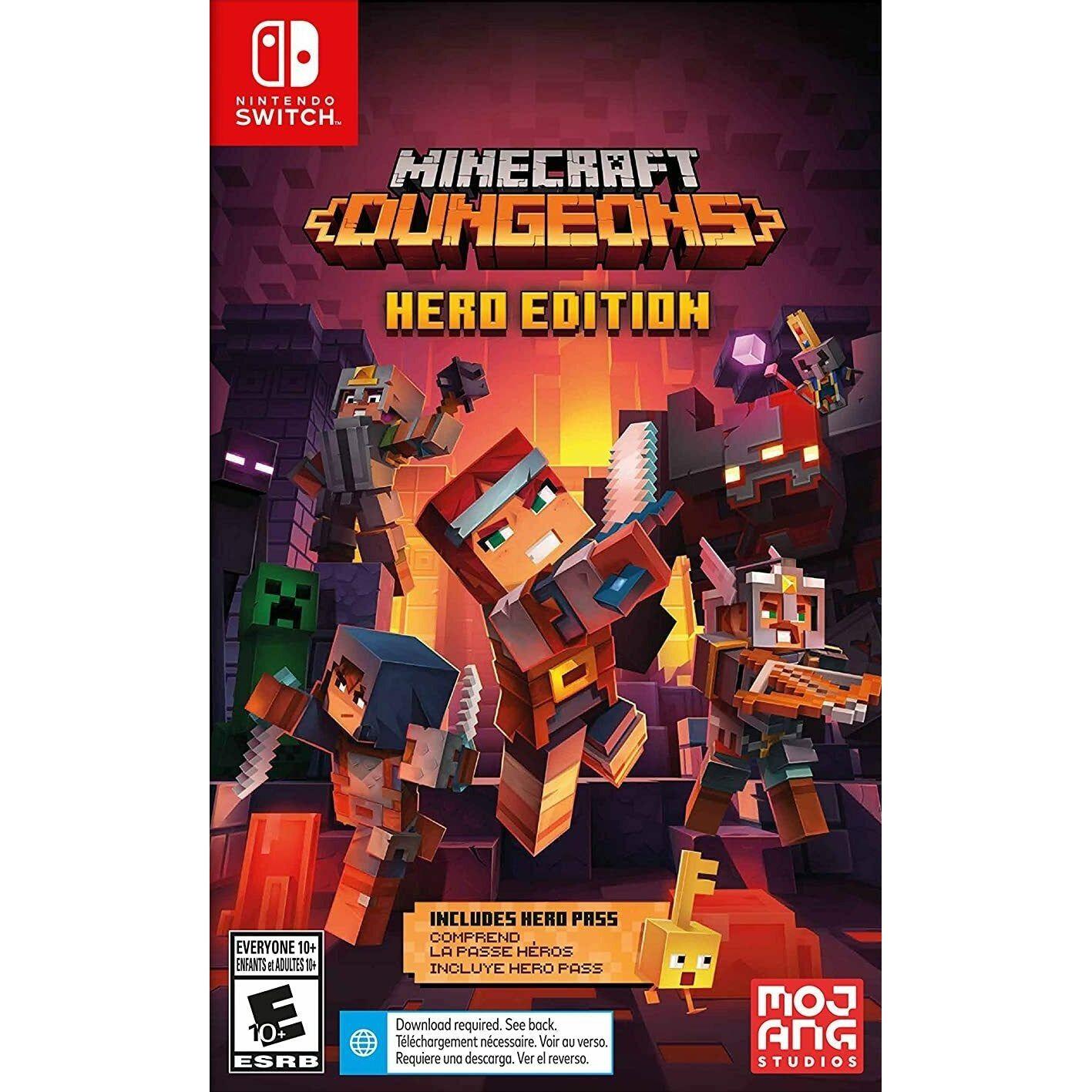 Switch - MineCraft Dungeons Hero Edition (au cas où)