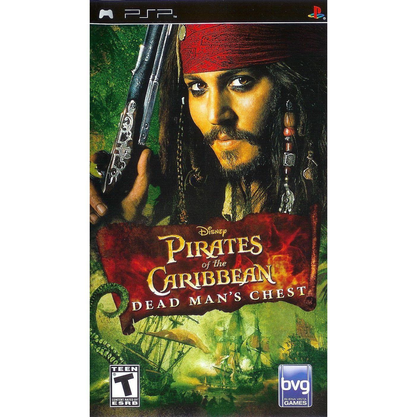 PSP - Pirates des Caraïbes Le Coffre du Mort (Au Cas)