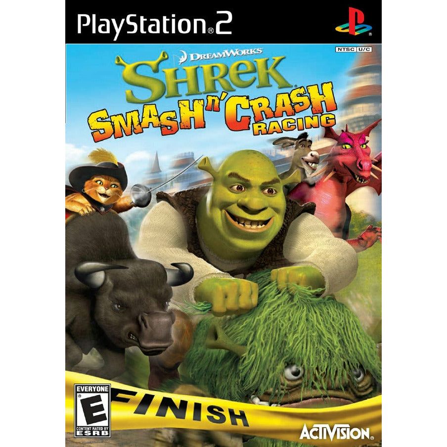 PS2 - Shrek Smash n Crash Racing