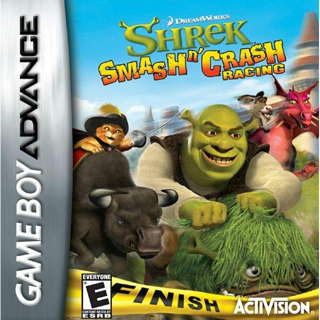 GBA - Shrek - Smash N' Crash Racing (Cartridge Only)