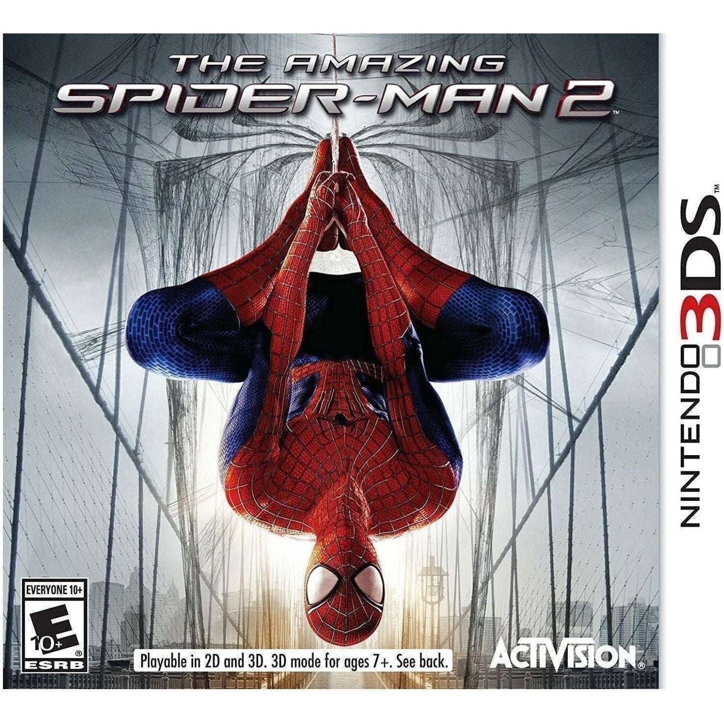 3DS - The Amazing Spider-Man 2 (Couverture imprimée)