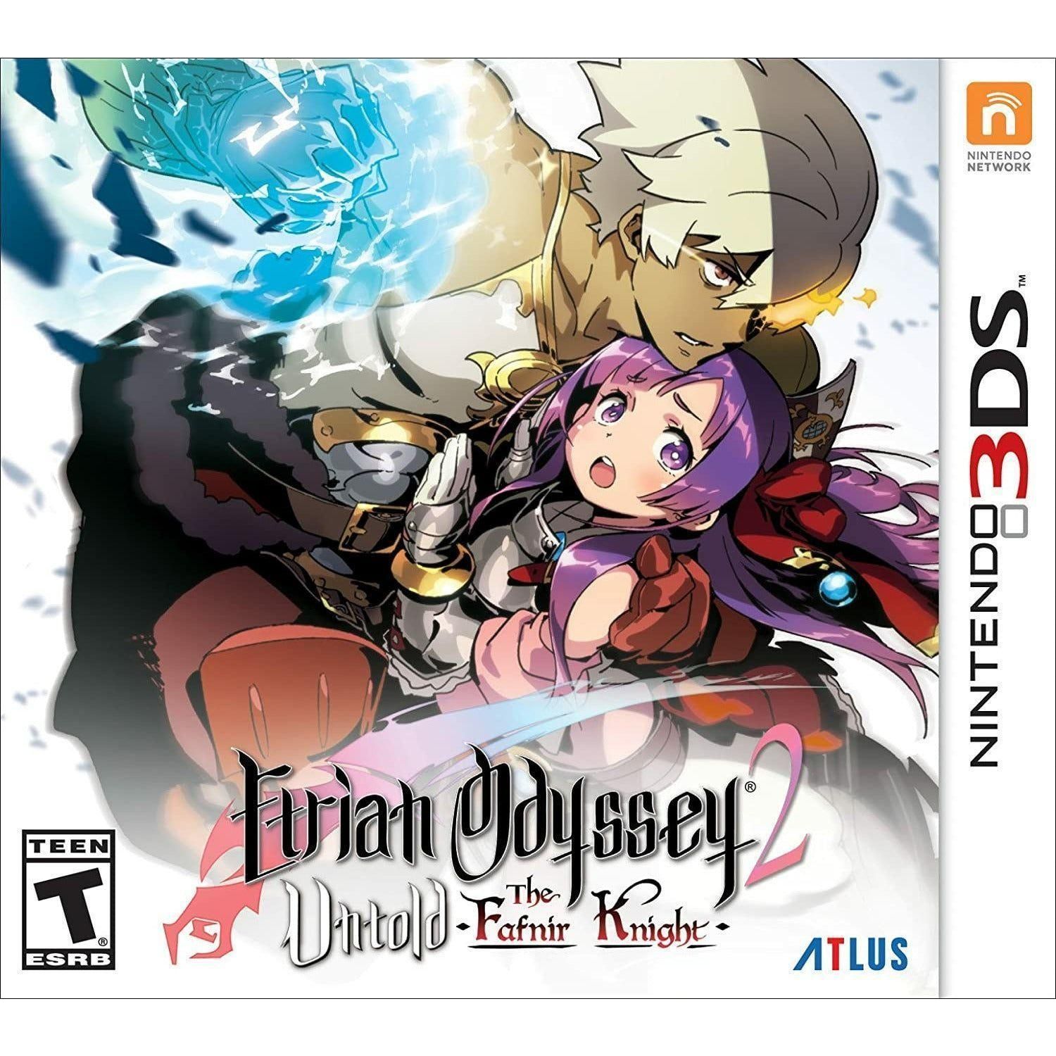 3DS - Etrian Odyssey 2 Untold The Fafnir Knight (In Case)