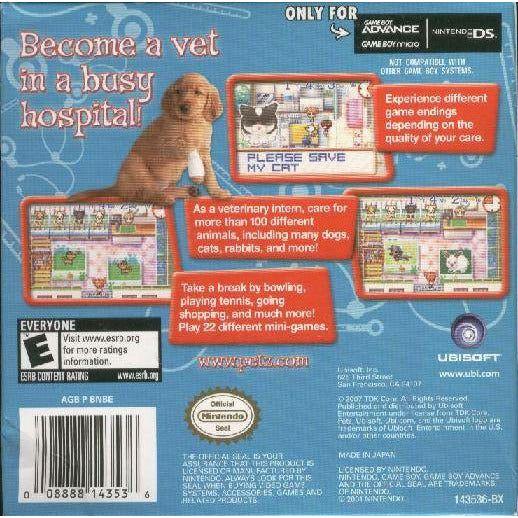 GBA - Petz Vet (cartouche uniquement)