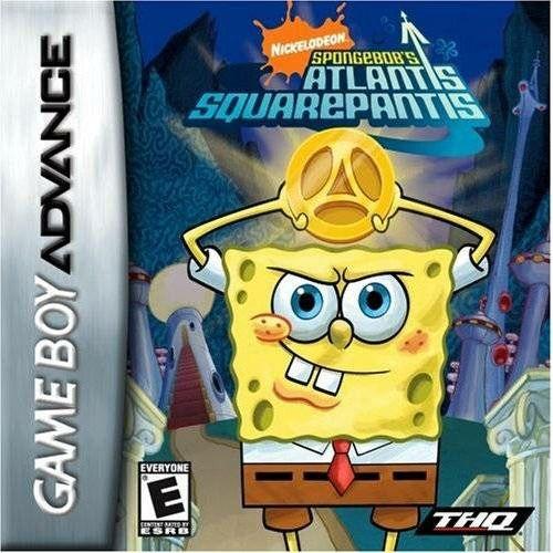 GBA - Atlantis SquarePants de Bob l'éponge (cartouche uniquement)