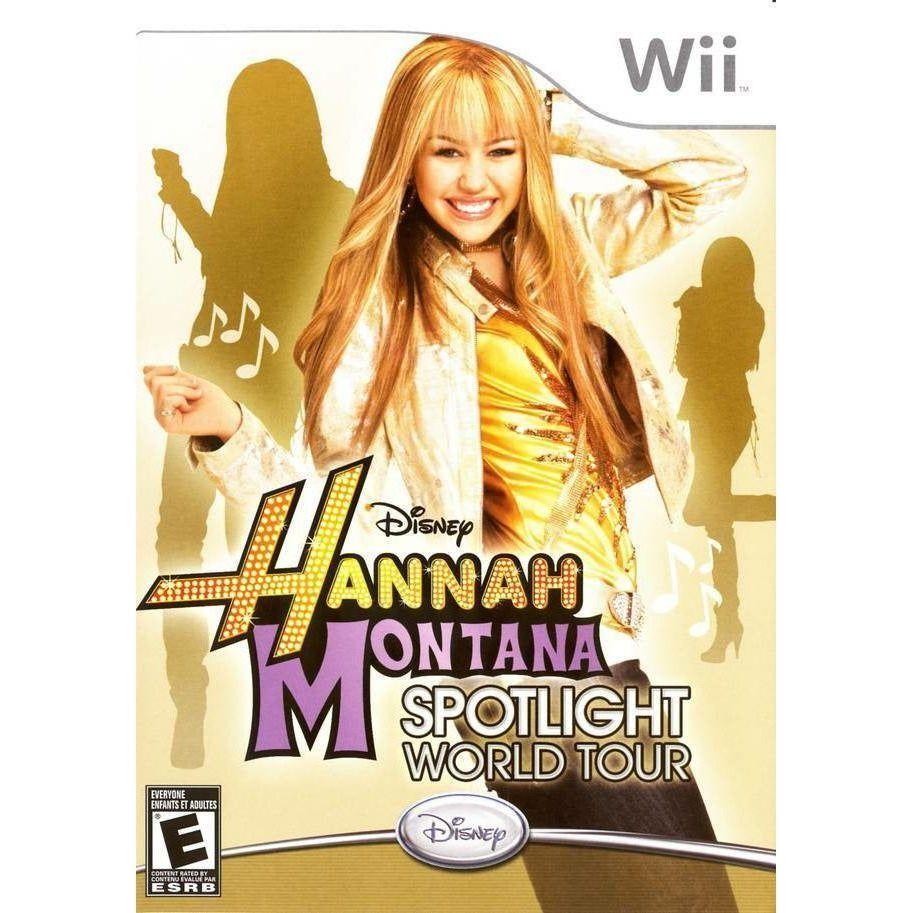 Wii - Tournée mondiale Spotlight d'Hannah Montana