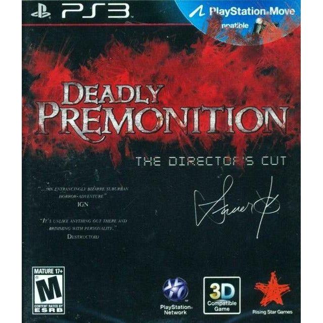 PS3 - Deadly Premonition Directors Cut