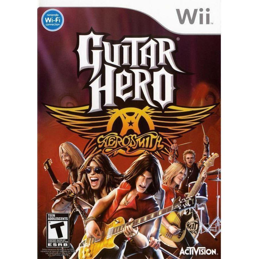 Wii - Guitar Hero Aerosmith