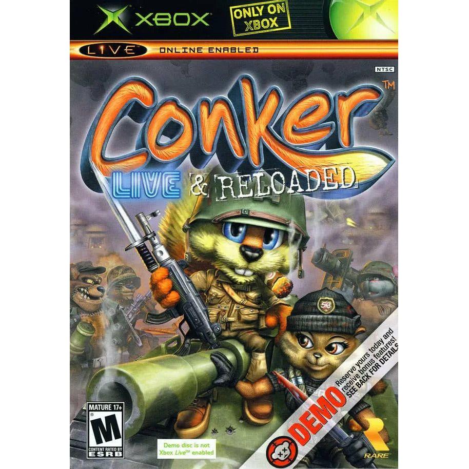 XBOX - Disque de démonstration officiel Xbox Conkers Live &amp; Reloaded