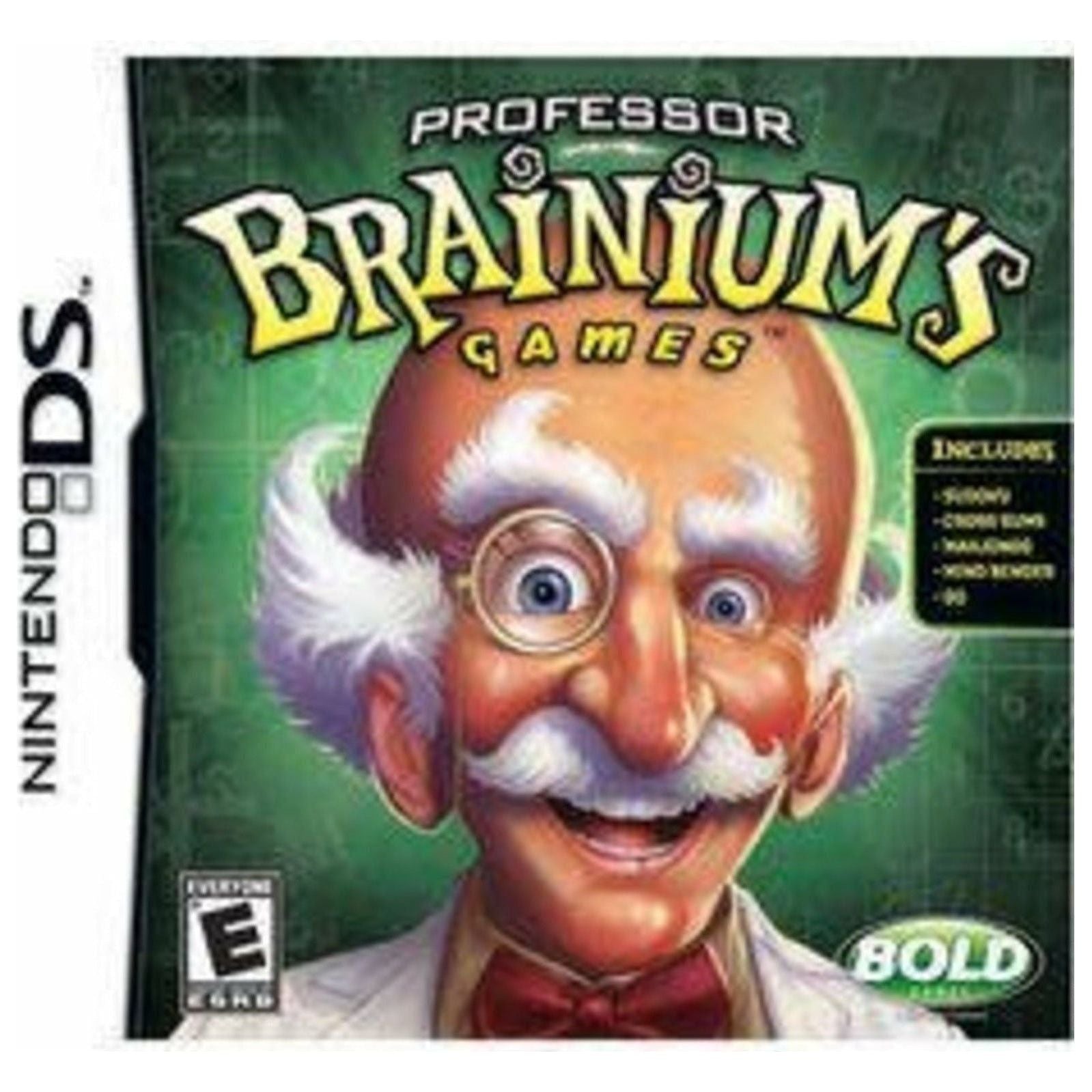 DS - Les jeux du professeur Brainium (au cas où)