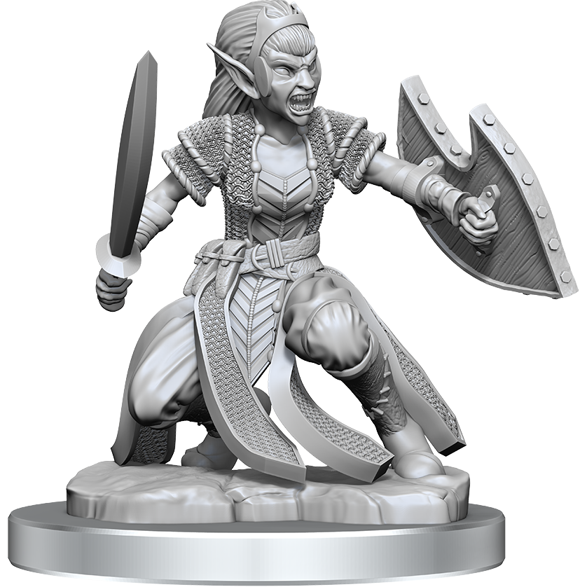 D&amp;D - Minis - Nolzur Marvelous Miniatures - Shifter Fighter