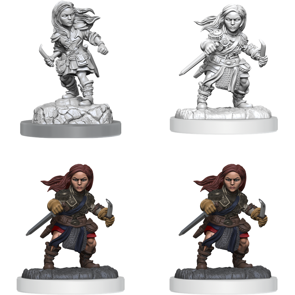 D&amp;D - Minis - Nolzurs Marvelous Miniatures - Voleuse Halfling