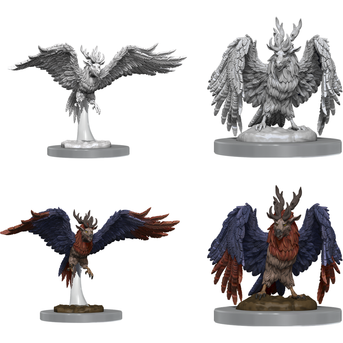 D&D - Minis - Nolzurs Marvelous Miniatures - Perytons