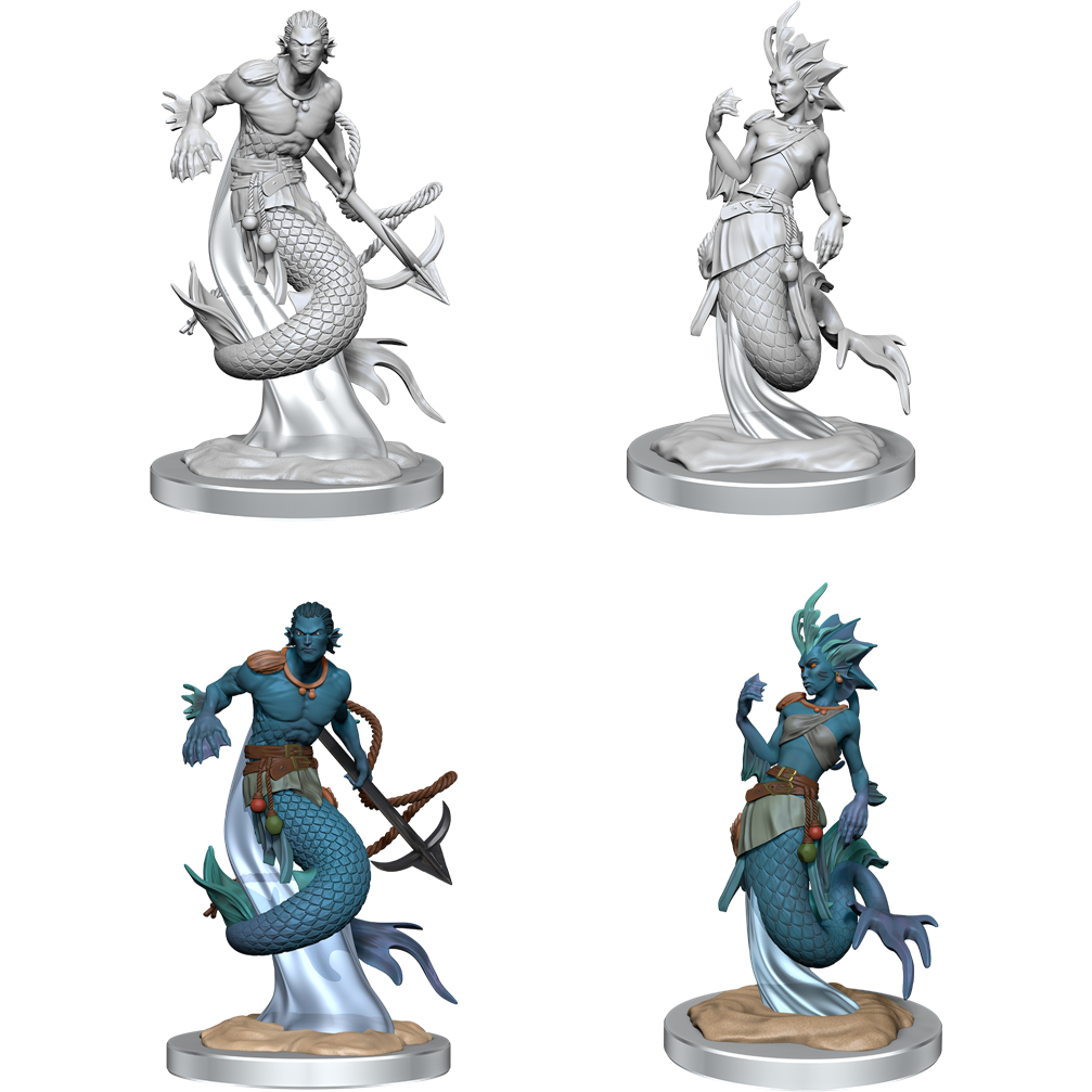 D&amp;D - Minis - Nolzurs Marvelous Miniatures - Merfolk