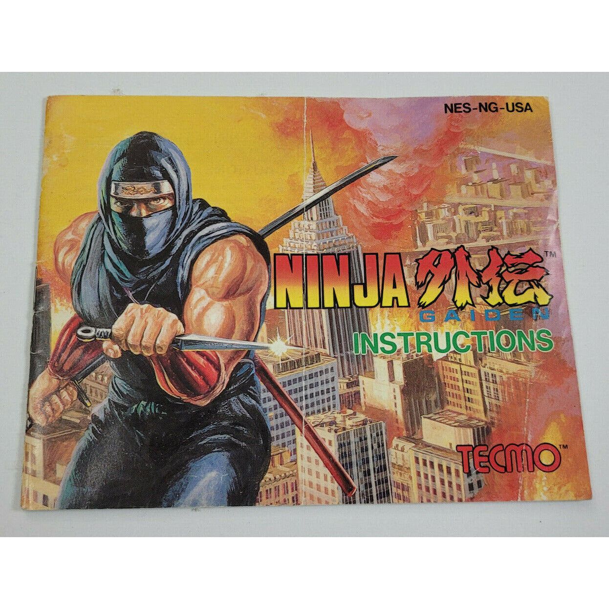 NES-Ninja Gaiden (Manuel)