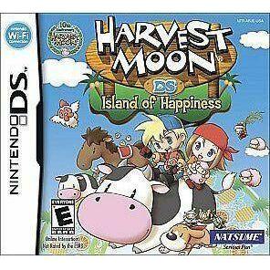 DS - Harvest Moon DS Island of Happiness (In Case)