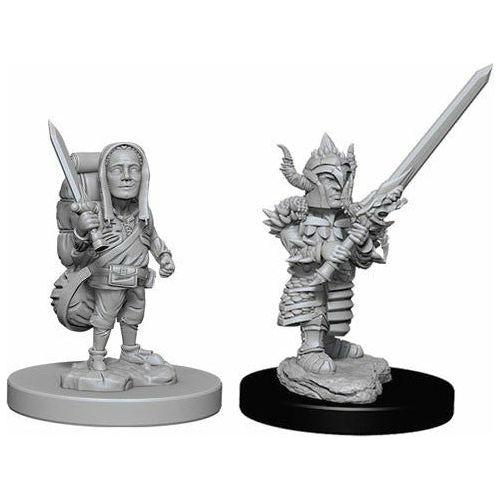 D&amp;D - Minis - Nolzurs Marvelous Miniatures - Combattant mâle Halfling